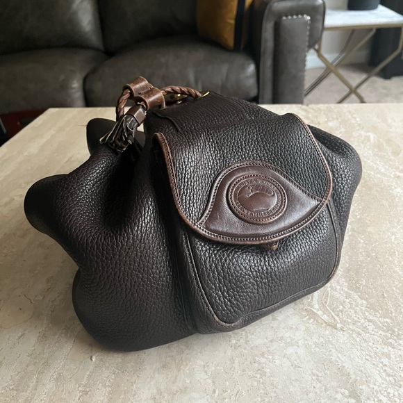 Dooney & Bourke Brown Bag Gold Hardware - Picture 2 of 15